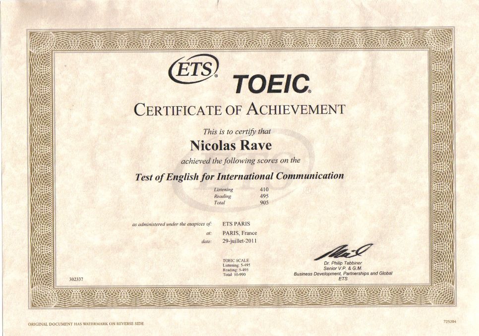T.O.E.I.C.